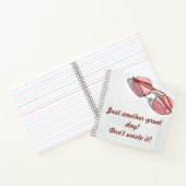 Just Another Great Day Don't Waste It ノートブック (内部)