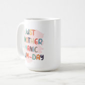 Just another manic mum-day mug, mother's day gift コーヒーマグカップ (正面左)