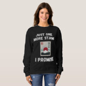 Just another stamp saying collector collection スウェットシャツ (正面フル)