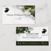 JUST As Sample 5 Melissa名刺 名刺 (正面/裏面)