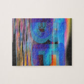 JUST BE引用文マインドフルギフト女性と男性 ジグソーパズル (横)