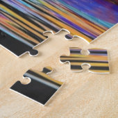 JUST BE引用文マインドフルギフト女性と男性 ジグソーパズル (側面)