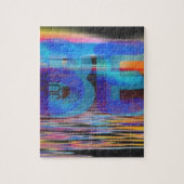 JUST BE引用文マインドフルギフト女性と男性 ジグソーパズル (縦)