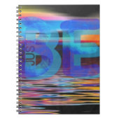 JUST BE引用文マインドフルギフト女性と男性 ノートブック (正面)