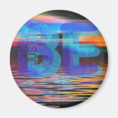 JUST BE引用文マインドフルギフト女性と男性 マグネット (正面)