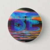 JUST BE引用文マインドフルギフト女性と男性 缶バッジ (正面)