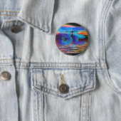 JUST BE引用文マインドフルギフト女性と男性 缶バッジ (インサイチュ)