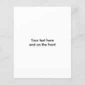 「Just Be」と禅のシンボル チラシ (裏面)