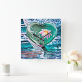 Just be スクエア壁時計 (ホーム)