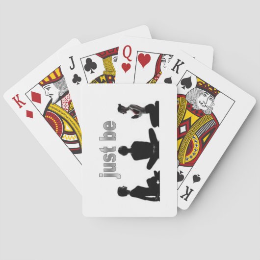 Just Be トランプ (裏面)