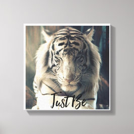 Just Be Tiger Canvas Art キャンバスプリント