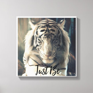 Just Be Tiger Canvas Art キャンバスプリント