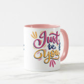 Just be you モダン Coffee mug マグカップ (正面右)