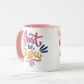 Just be you モダン Coffee mug マグカップ (正面左)