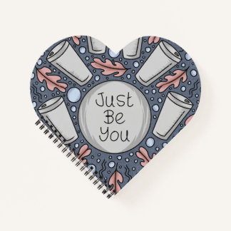 Just be you- hand drawn illustration  ノートブック