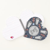 Just be you- hand drawn illustration  ノートブック (内部)