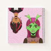 Just Be Yourself - Inclusive & Empowering  ノートブック (裏面)