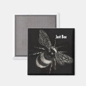 「Just Bee」 マグネット (正面/裏面)