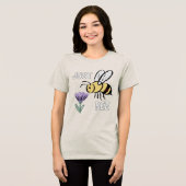 Just Bee、Bee T-Shirt トライブレンドTシャツ (正面全面)