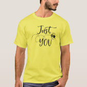 Just Bee You Bumblebee Funny Spring Summer Easter Tシャツ (正面)