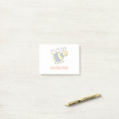 Just Bee You Happy Cartoon Bee ポストイット (デスク上)