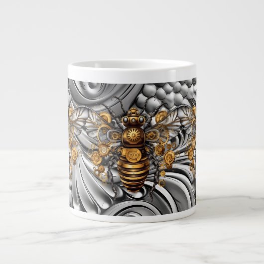 Just BeeCauseジャンボマグカップ20 oz ジャンボコーヒーマグカップ (正面)