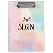 Just Began クリップボード (正面)