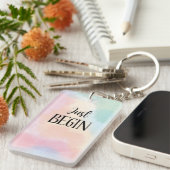 Just Begin キーホルダー (正面右)