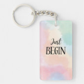 Just Begin キーホルダー (正面)