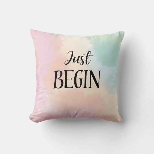 Just Begin クッション (正面)