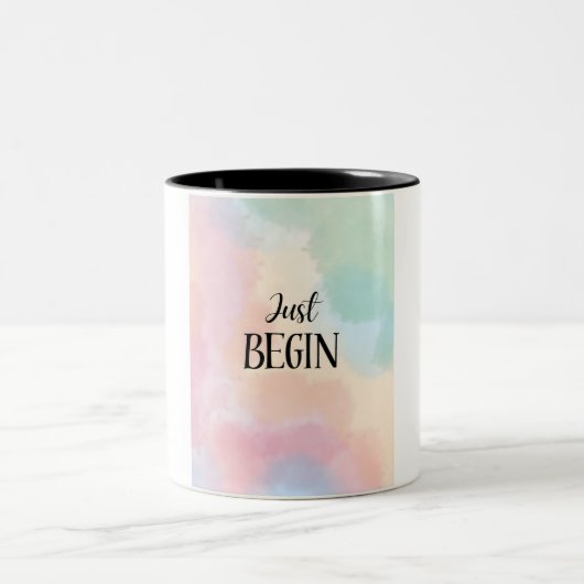 Just Begin ツートーンマグカップ (中央)