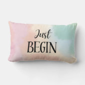 Just Begin ランバークッション (裏面)