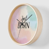 Just Begin 壁時計 (傾斜)