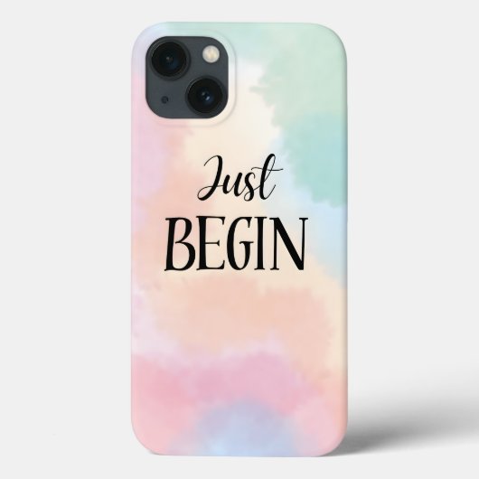 Just Begin Case-Mate iPhoneケース (裏面)