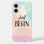 Just Begin Case-Mate iPhoneケース (裏面)