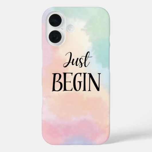 Just Begin Case-Mate iPhoneケース (裏面)