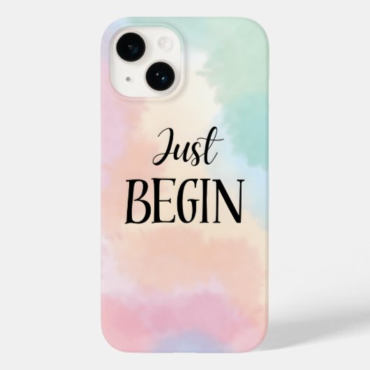 Just Begin Case-Mate iPhoneケース (裏面)