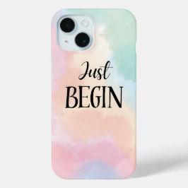 Just Begin iPhone 15ケース