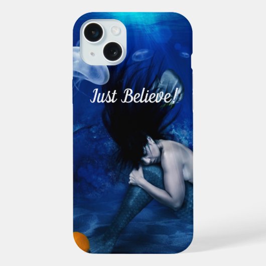 Just Believe 眠れる人魚 iPhone カバー (裏面)