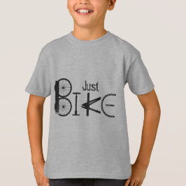 「Just Bike」バイクパーツのグラフィティ Tシャツ