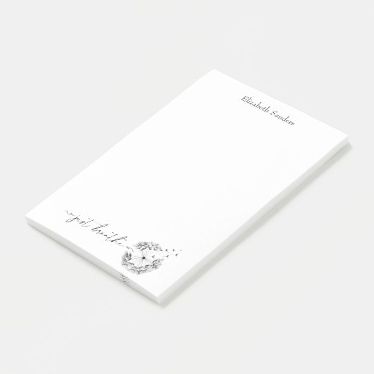 『Just Breage Dandelion in the Wind Script』(Wind Sc ポストイット (アングル)