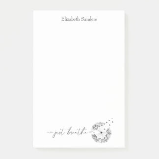 『Just Breage Dandelion in the Wind Script』(Wind Sc ポストイット