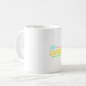 Just Break - リラックスs & Mindfulデザイン コーヒーマグカップ (正面左)