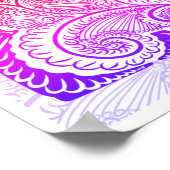 Just Break - Calming Mandalaインスパイア- ポスター (角)