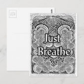 Just Break - Calming Mandalaインスパイア- ポストカード (正面/裏面)