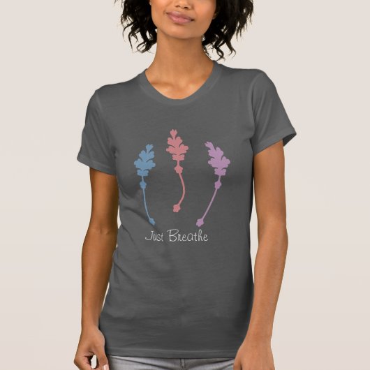 Just Break - yoga inspiration T-shirt Tシャツ (正面)