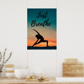 Just Break - Yoga Poster ポスター (キッチン)