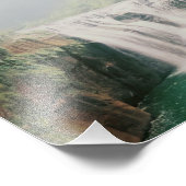 Just Breaking落ち着いた引用文と滝 フォトプリント (角)