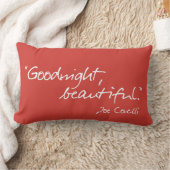 Just Breaking PilleのJoe Covelli引用文 ランバークッション (ブランケット)