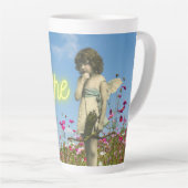 Just BreaksヴィンテージエンジェルAltered Art カフェラテマグ (右アングル)